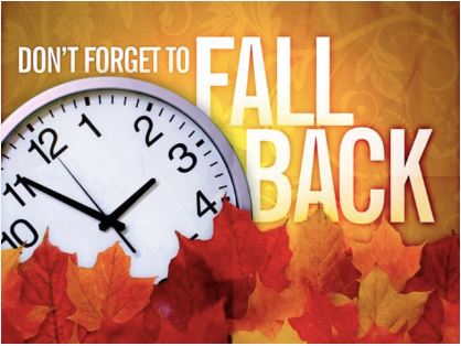 Fall Back for Daylight Savings