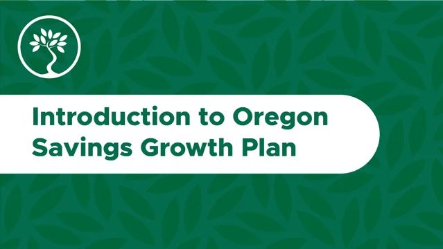 Oregon Growth Savings Plan